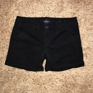 American Eagle Black woman’s Shorts size 0